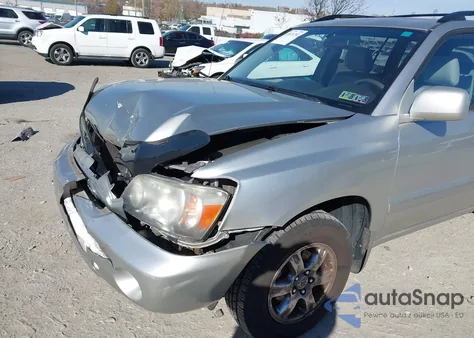 2007 Toyota Highlander V6 from USA, damaged, VIN JTEEP21A770220357